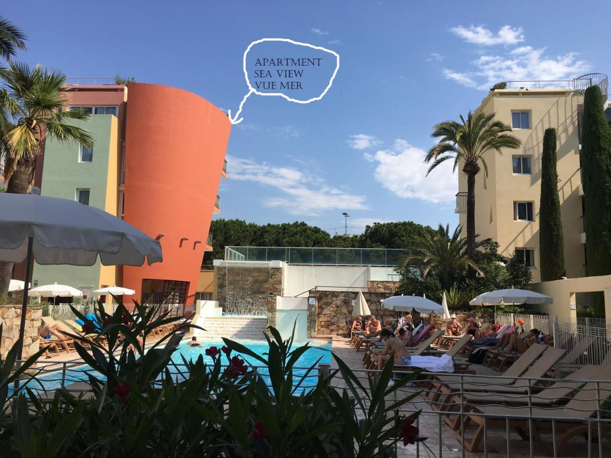 Penthouse Vue Mer Avec Rooftop,Jacuzzi,Et Parking Prive Antibes Buitenkant foto
